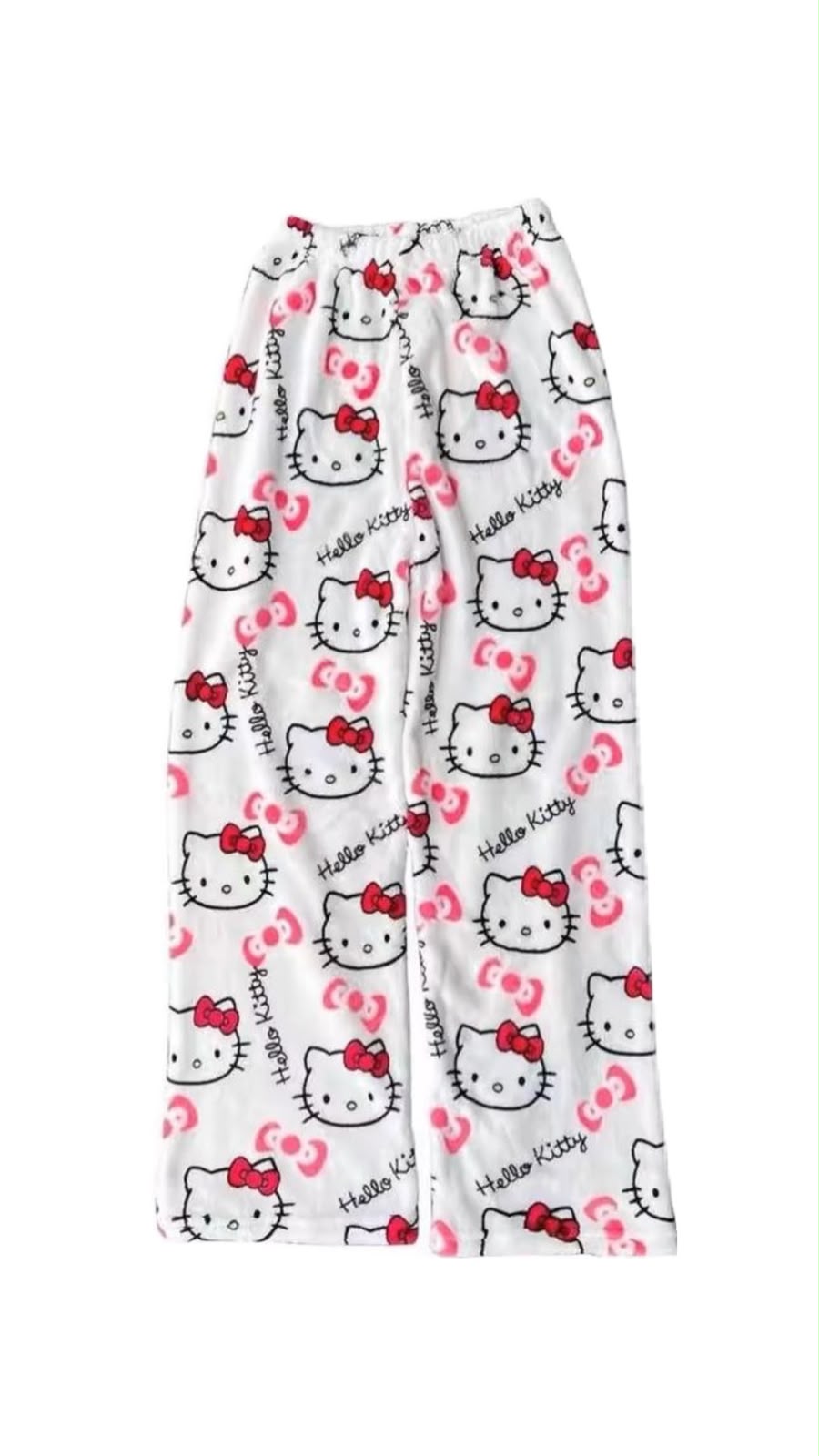 Hello Kitty Pajama Pants — White